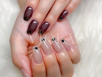 ヴィオラ(VIOLA)/ワンカラー/ハートホロ