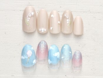 ネイルミックス 浦和店(Nail Mix)の写真/【5990円★トレンドコース(60分)】時短×可愛いはNailMix♪毎月変わる9種類の最新デザイン！（新作5/1～）