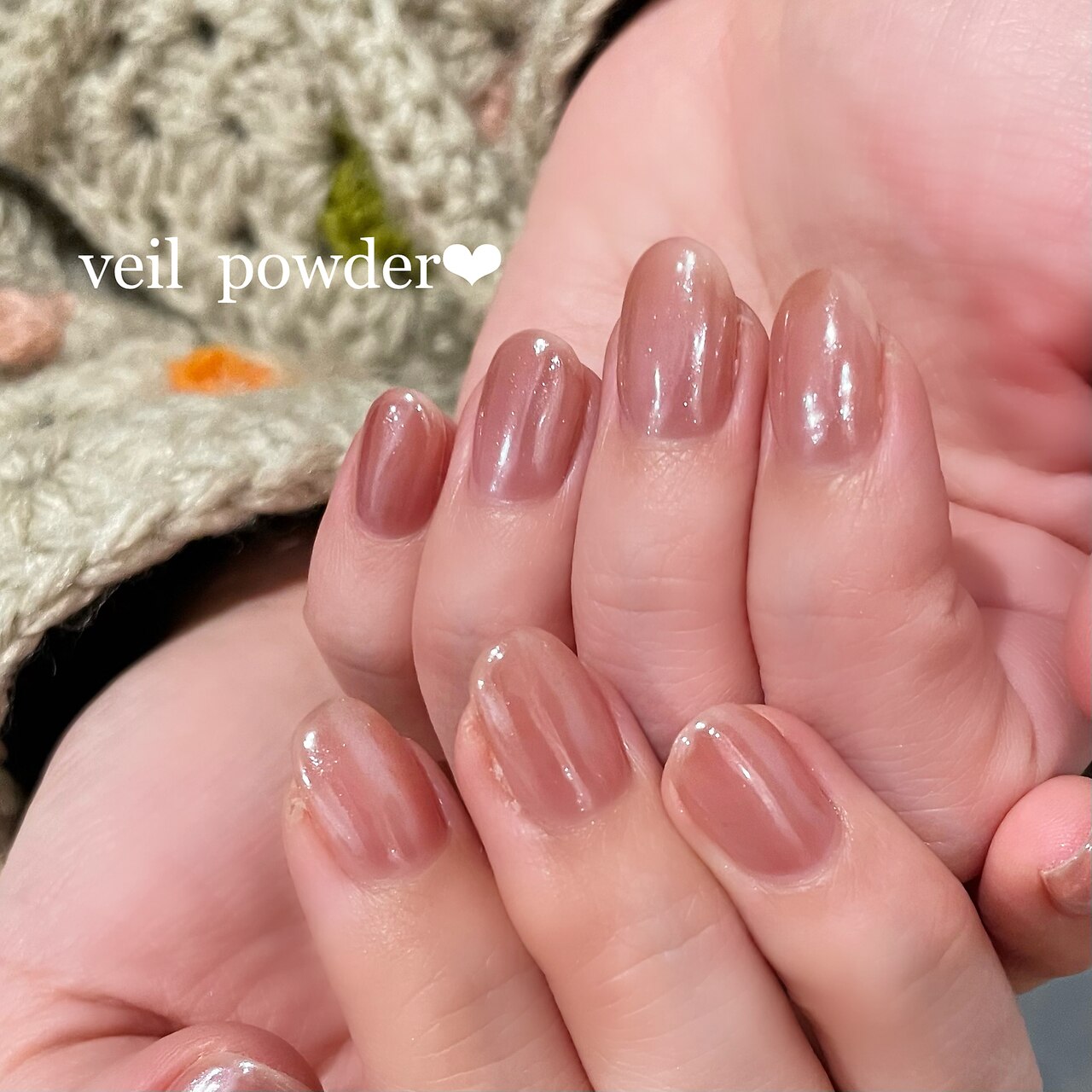 〈ハンド〉マグネット/ミラー/オーロラネイル10本ワンカラー☆\6500