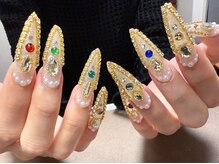 エスネイルサロン(S Nail Salon)/10本長さ出し、アート、パーツ
