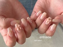 アントレッド(entraide)/ちゅるんあざとリボンネイル