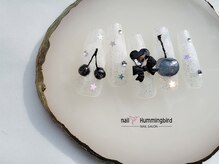 ハミングバード(Hummingbird)/韓国ビジューネイル♪