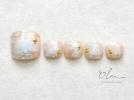 4月フットネイル定額【Nuance】