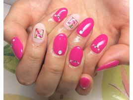 ～vividピンク×フラワー～