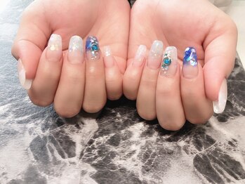 ネイルアンドビューティーサロン クリア(CLEAR)/ラメグラスカルプ