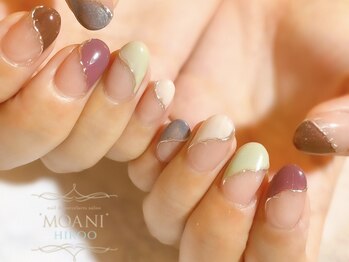モアニヒロオ 広尾駅前店(MOANI Hiroo)/秋冬ネイル☆フィルインで強度up