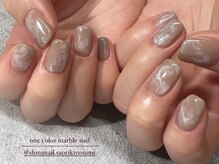 シナネイル 清澄白河店(SHINA NAIL)/ワンカラーもやもや♪