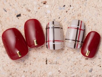 アイネイルズ 町田店(I nails)/ワンカラーチェック8980円