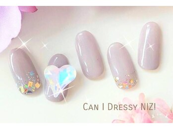 キャンアイドレッシー ニジ(Can I Dressy NIZI)/【デザインネイル】
