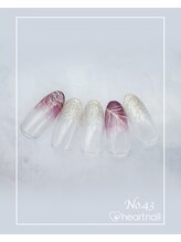 はあとねいる 防府店/ハンドネイル：No.43