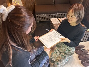 アジアンリラクゼーション ヴィラ 大野城店(asian relaxation villa)/カウンセリング