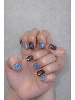 デイジー 谷山店(Daisy)/マグネット×フラッシュネイル