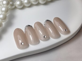 スパイス ネイルズ アンド スパ 玉川高島屋SC店(SPICE NAILS&SPA)/basicアート¥11000