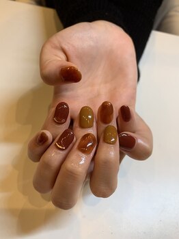 アールエム(Rm)/♪べっこうネイル