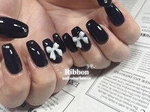 エイトムーン(8moon)/ネイビー　リボン