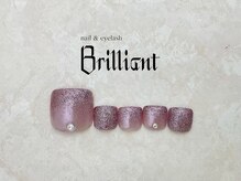 ネイルアンドまつげエクステのお店 ブリリアント 草加(Brilliant)/Foot 　定額9900円コース