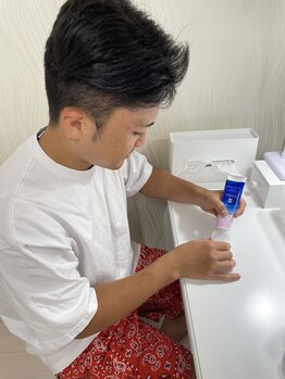 ライトビューティー 本八幡店(LIGHT BEAUTY)/2.唇にワセリンを塗りましょう