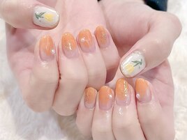 チューリップネイル♪