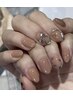シンプルデザインコース4本アート（持ち込みOK90分)