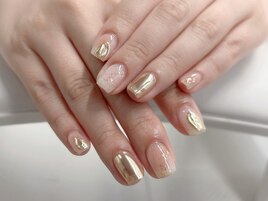 ニュアンスミラーフレンチラメ
