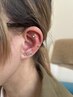 ネイルとセットの方限定！耳ツボ10粒　¥2500