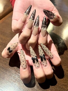 グリットの写真/アートやり放題持ち込みデザイン+チップ長さだし10本 【オフケア込み】¥13,500