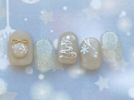 クリスマスネイル★華やか