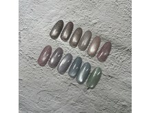 ネイルサロン ローズ(Rose)の雰囲気（フラッシュマグネット、マグネットジェルも数十色揃えてます◎）