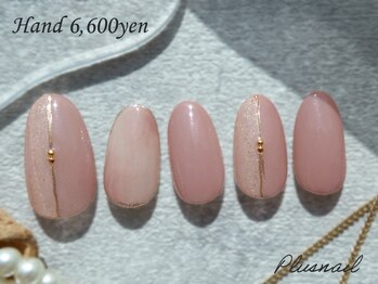 プラスネイル 北千住東口店(PLUS NAIL)/【3182】ニュアンスネイル