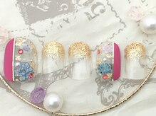 シェリー(Cherie)/お正月ネイル