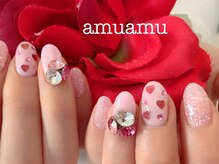 アムアム(amuamu)/ハートネイル♪
