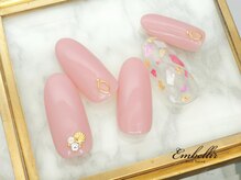 アンベリール 横浜店(Embellir)/(1261)クリアシェルネイル