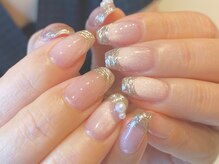 ブレスネイル(brace Nail)/ミラーフレンチネイル