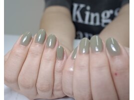 ワンカラー　くすみカラー