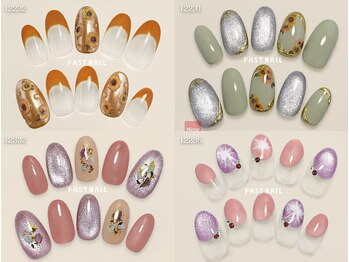 FASTNAIL松戸駅西口店【パラジェル/ジェルネイル専門/定額/マグネット/フットネイル】/定額 ¥6840 ◆ アートコース