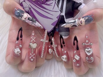 アリーズ(Allies)/痛ネイル 推しネイル 長さ出し