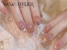 ＹＯＸＩ &nbsp;ＡＴＥＬＩＥＲ越谷|長さ出し・パラジェル・マグネット・フィルインの雰囲気（チークネイルとワンホンネイルに定評♪[越谷駅/パラジェル/韓国]）