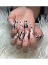 ネイルチップ 長さだし