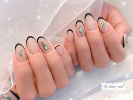 マット黒フレンチ