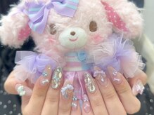 ルルシアン 代々木(luluchien)/りぼんちゃんモチーフネイル♪