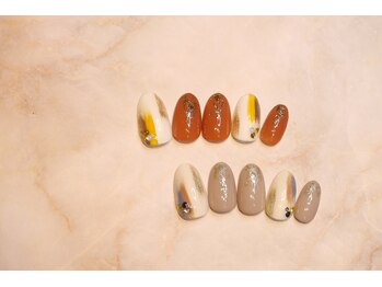 ネイルサロン ブリオン(Nail Salon Bullion)/塗りかけシャギーネイル