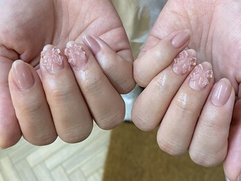 ミラージュネイル(Mirage Nail)/ワンカラー＋パーツ