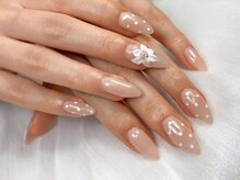 ミハナ 西川口店(MIHANA)/フラワーアート×ドットネイル