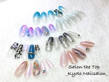 サロン ザ トップ(Salon the Top)の写真/[7周年]丁寧ケア込☆定額R¥6700♪旬のArtが満載！毎月デザイン更新しているので理想のデザインが見つかる！