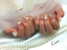 リアン 京都四条河原町店(Lian)/パーツたっぷり振袖ネイル◎