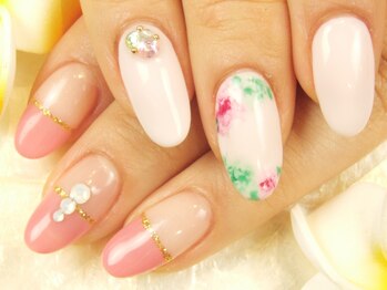 エティス フル ネイルズ(Etis ful Nails)/フラワーネイル＆バイフレンチ