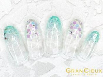 クアトログランシュ 青葉台(QUATRO×GranCieux)/ラメグラ×ホロネイル