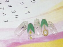 ネイルライフ(NailLife)/フレンチホロネイル