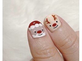 クリスマスネイル/トナカイ
