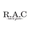 アールエーシーツインゲート(R.A.C twin gate)ロゴ